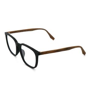 2024 Unique Polygons Wood Grain Acetate Glasses Frame MR 8082