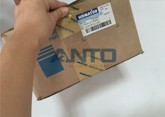 PC100-6 PC120-6 Komatsu Excavator Controller Parts , 7834-21-6000 CPU Controller Panel