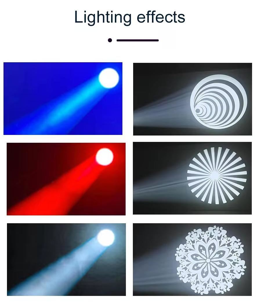 Professional LED 400W Beam Spot Wash With CMY CTO Moving Head Light 3 In 1 Stage Lights