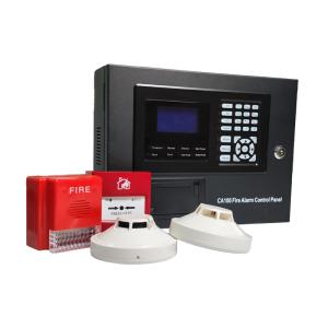 High Capacity Addressable Fire Alarm System with 1A/24VDC Contacts Capacity for