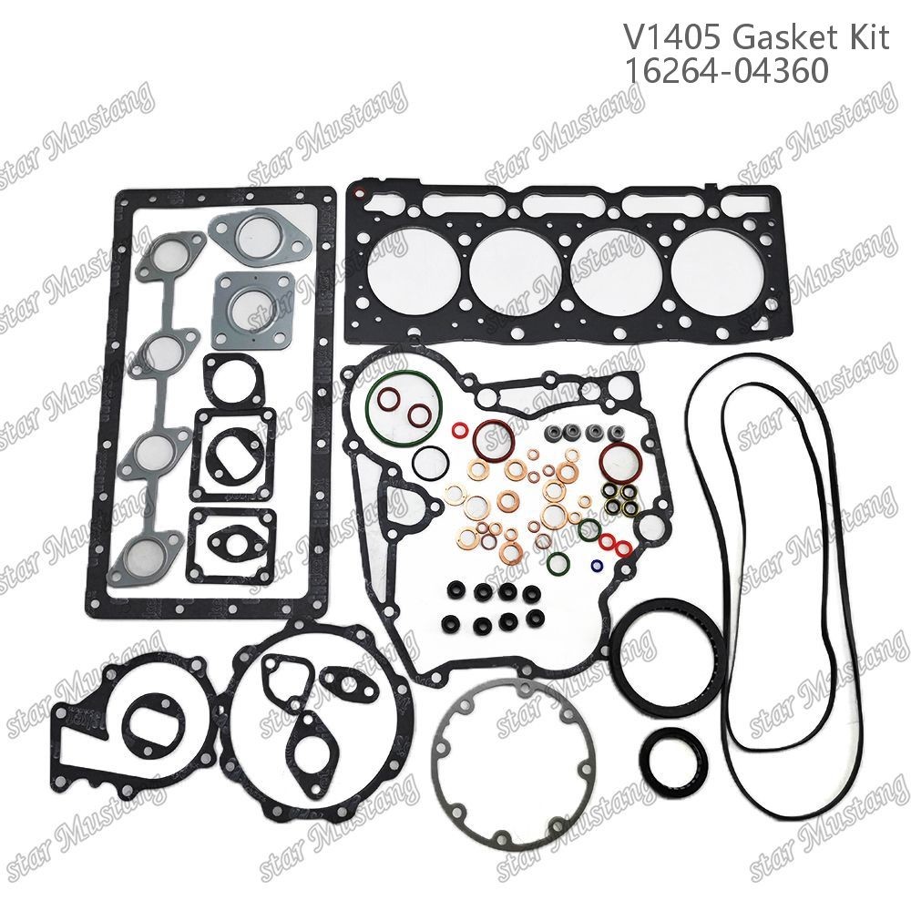 V1405 Full Gasket Set 16264-04360 Suitable For Kubota