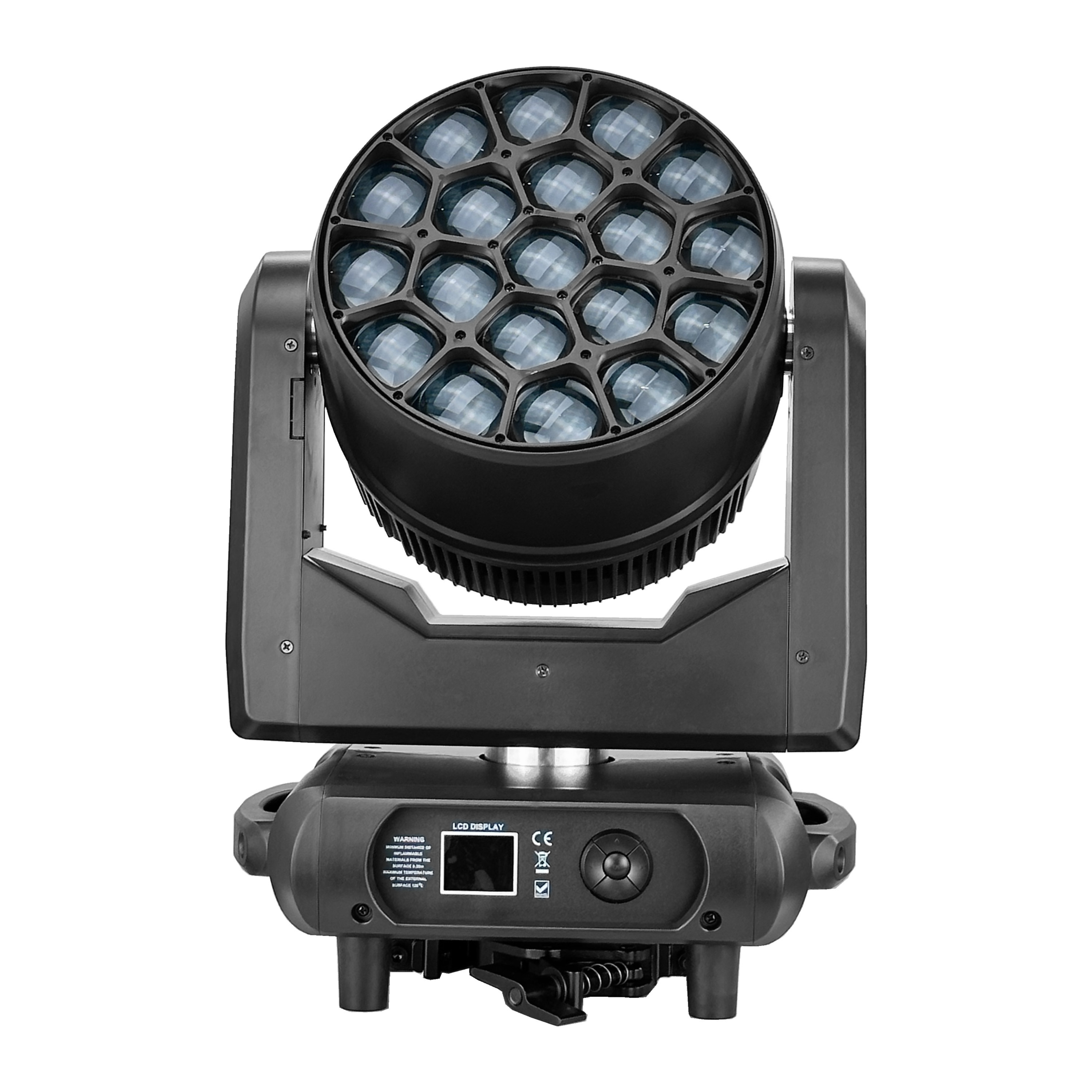 Zoom Mini Bee Eye K15 4in1 RGBW 19*40W LED Wash Moving Head Light