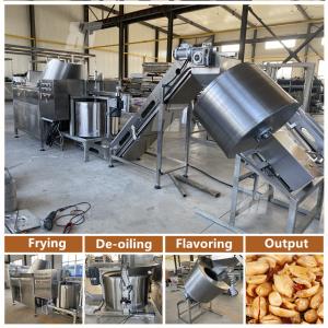 ISO Peanut Frying Machine Chickpea Soybean Auto Frying Machine