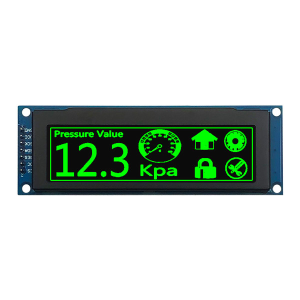 Greyscale Graphic OLED Display 3.12 Inch 256x64 Dots SPI Interface China Manufacturer