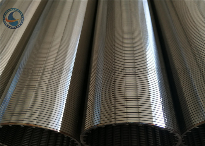 316L 304 321 Stainless Steel Slot Tube For Water Filtration