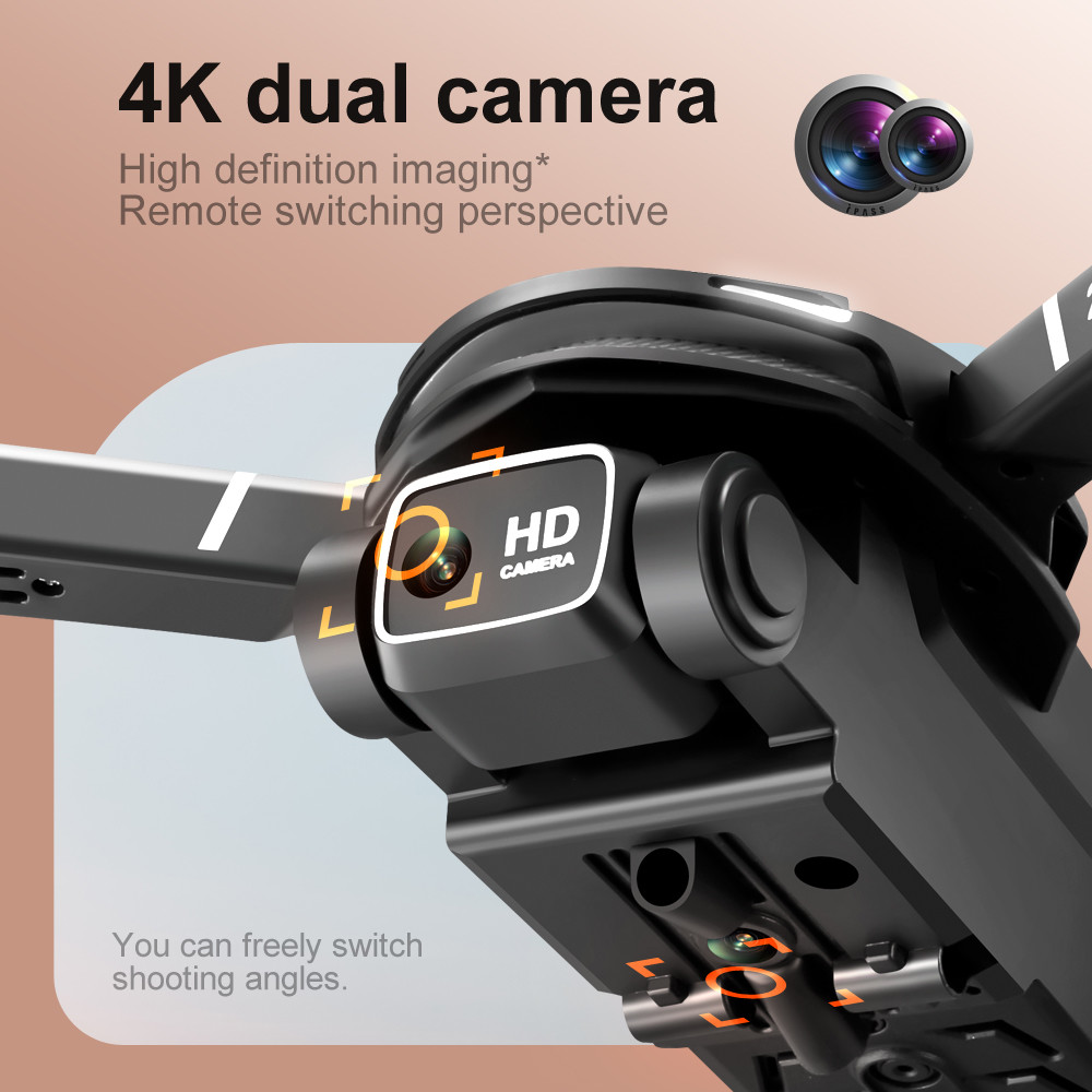 Hand Control Drone V88 Dual Camera Flying Drone Toy For Kids , One Key Return Drone