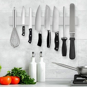 16 Inch Stainless Steel Magnetic Knife Strip for Neat and Practical Kitchen Storage