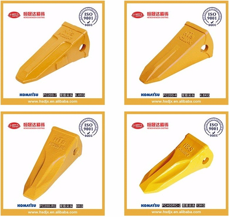 Machinery Parts excavator bucket teeth point 1U3252TL for E312