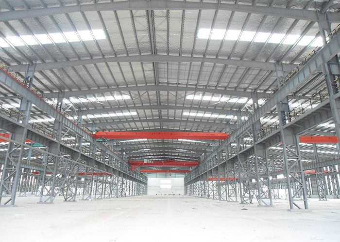 Durable Heavy Steel Construction Heavy Steel Frame Warehouse Workshop