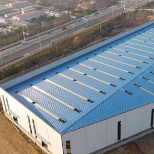 Prefabricated Steel Structure Warehouse 1.8mm-3.0mm Galvanized
