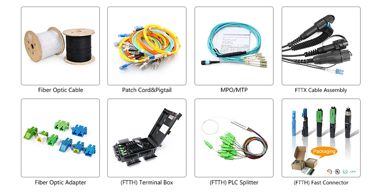 FTTH Jumper Fiber Cable Assembly SC UPC To SC UPC Single Mode