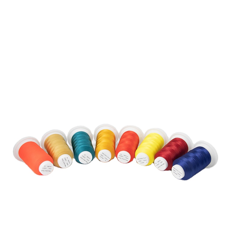 1000Y Small Cone Multi Color Polyester Embroidery Thread 120d/2 for Embroidery Machine