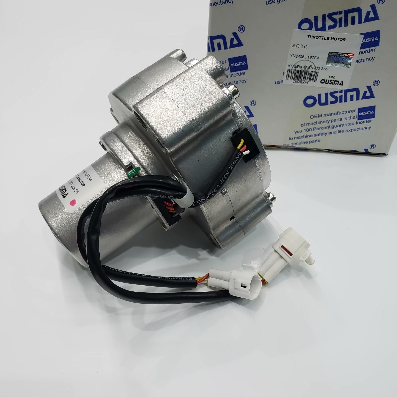 OUSIMA YN2406U197F4 Throttle Motor Motor Assy For Excavator Kobelco SK200-1/3/5