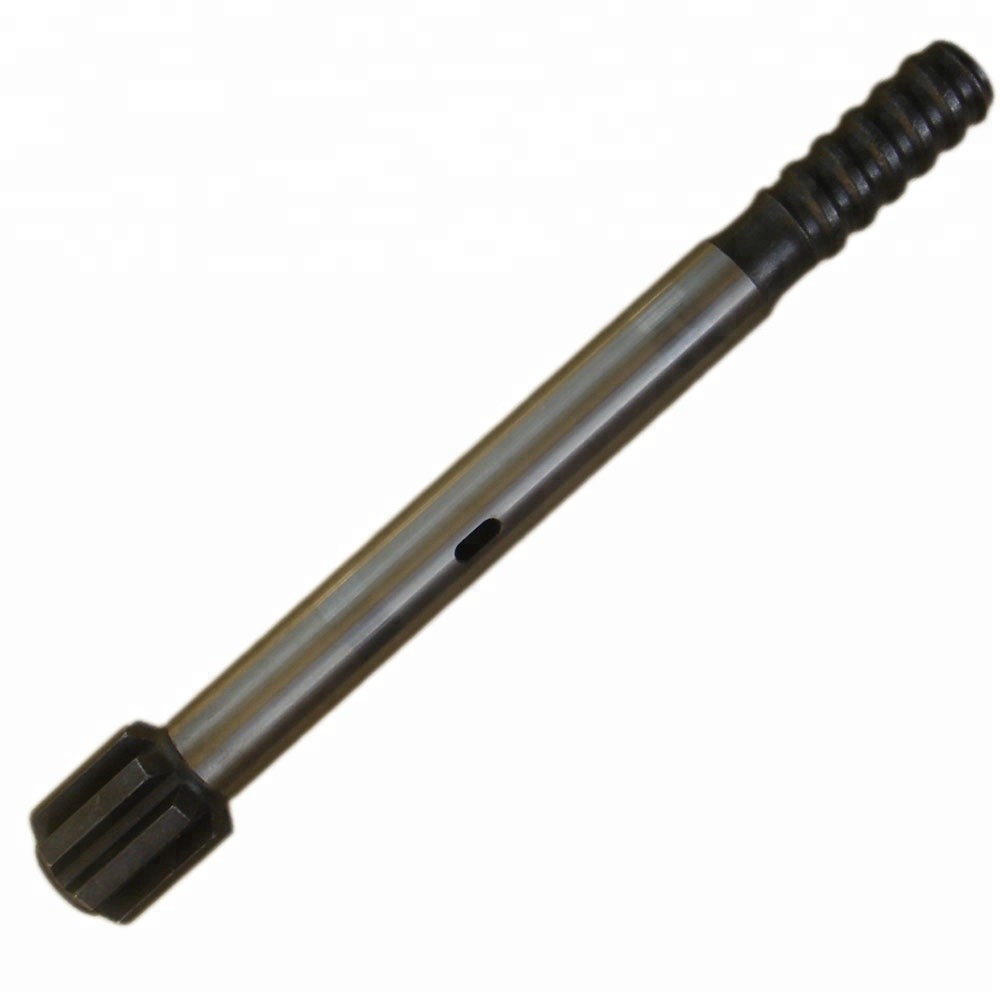 Tamrock HL500/HL560S Shank Adapter With Length 500mm T38 Threaded Black Color