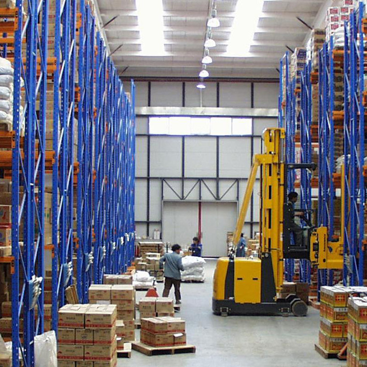 Industrial Vertical Stackable Metal Storage Post Pallet Rack