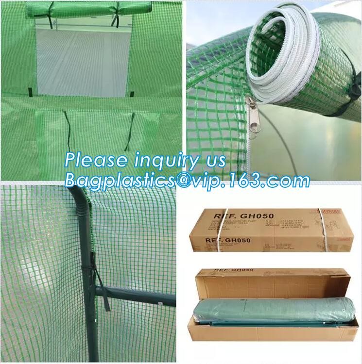 Agricultural Glass Green House for Commerical,Pop up Greenhouse Eco-friendly Fiberglass Poles Overlong Cover 98"x49"x53"