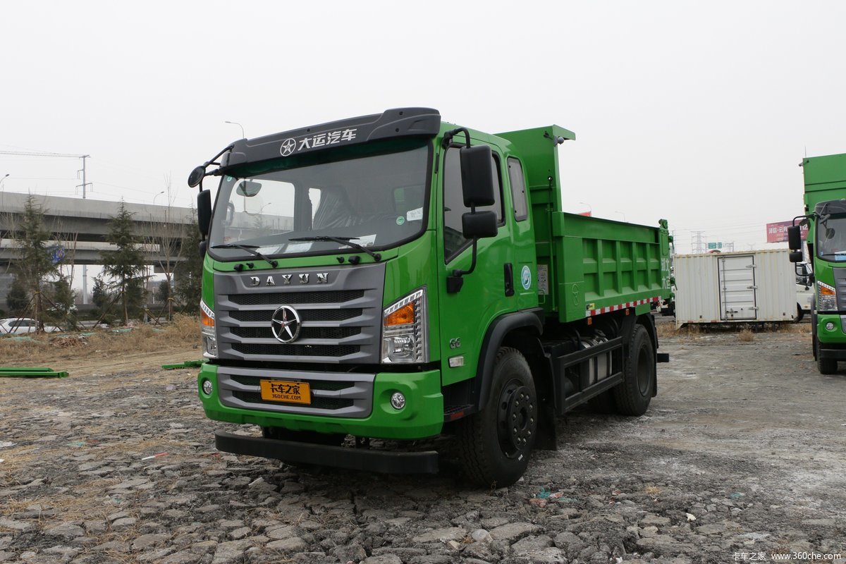 Hubei Dayun 230 horsepower 6X2 6.8m Dump Truck (National&EU one to six) dump truck with Fast forward gear 8,backward 2