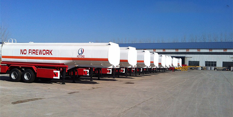 54000 Liters Fuel Tanker Trailer with Multi Compartments and 3 Axles in Ghana at Best