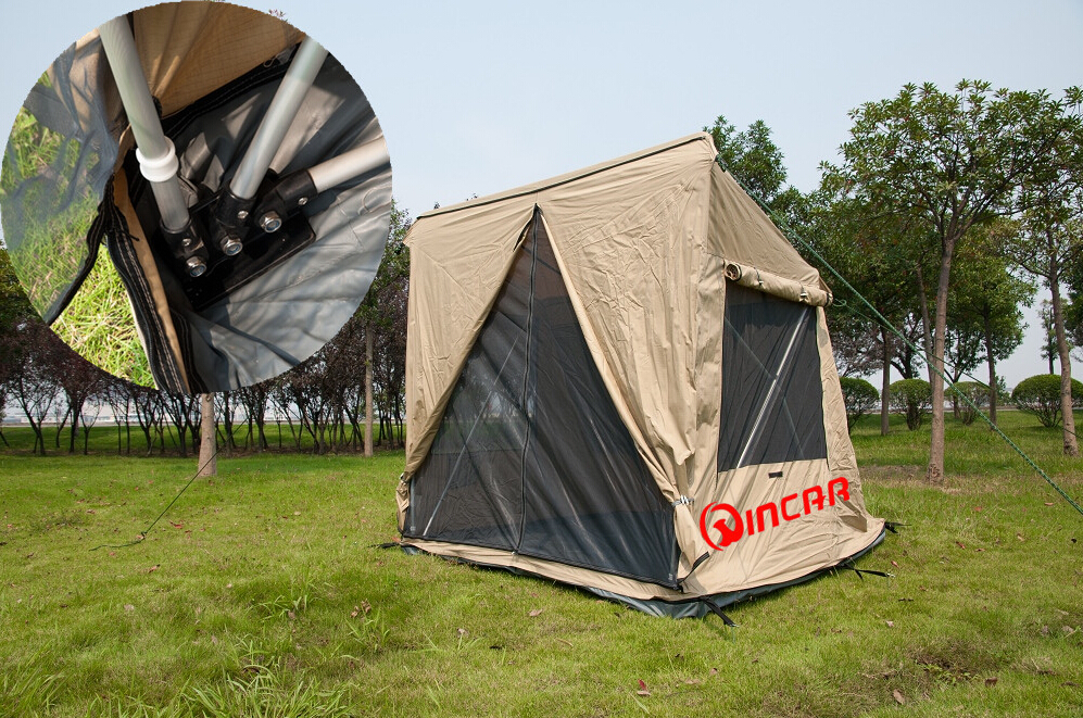 30 second pop up tent 260G waterproof ripstop Canvas from Ningbo Wincar easy to set up