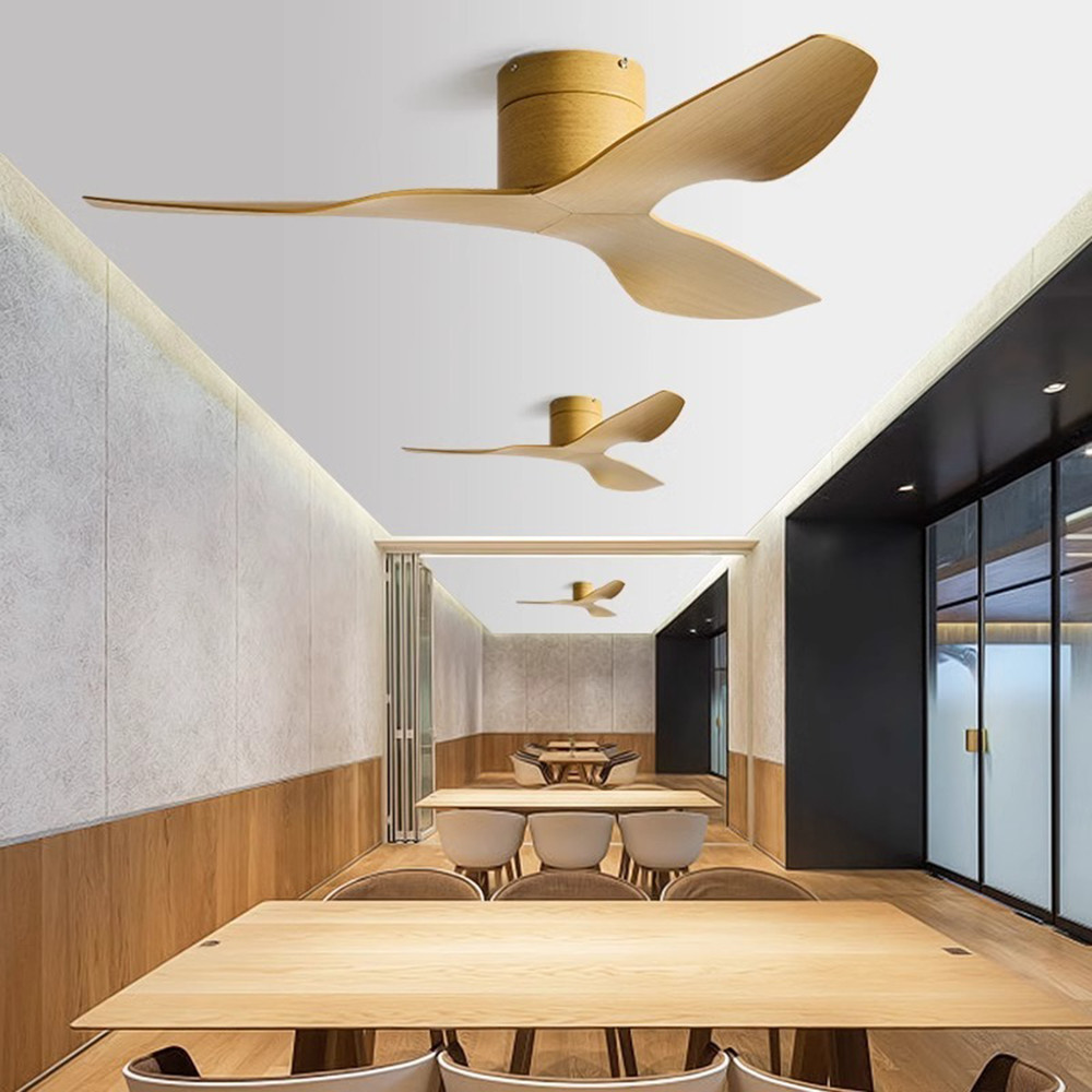 Factory Best-selling BLDC American Style Retro Decorative Fan Ceiling 220V Winding Power Supply Ceiling Fan With Remote Control