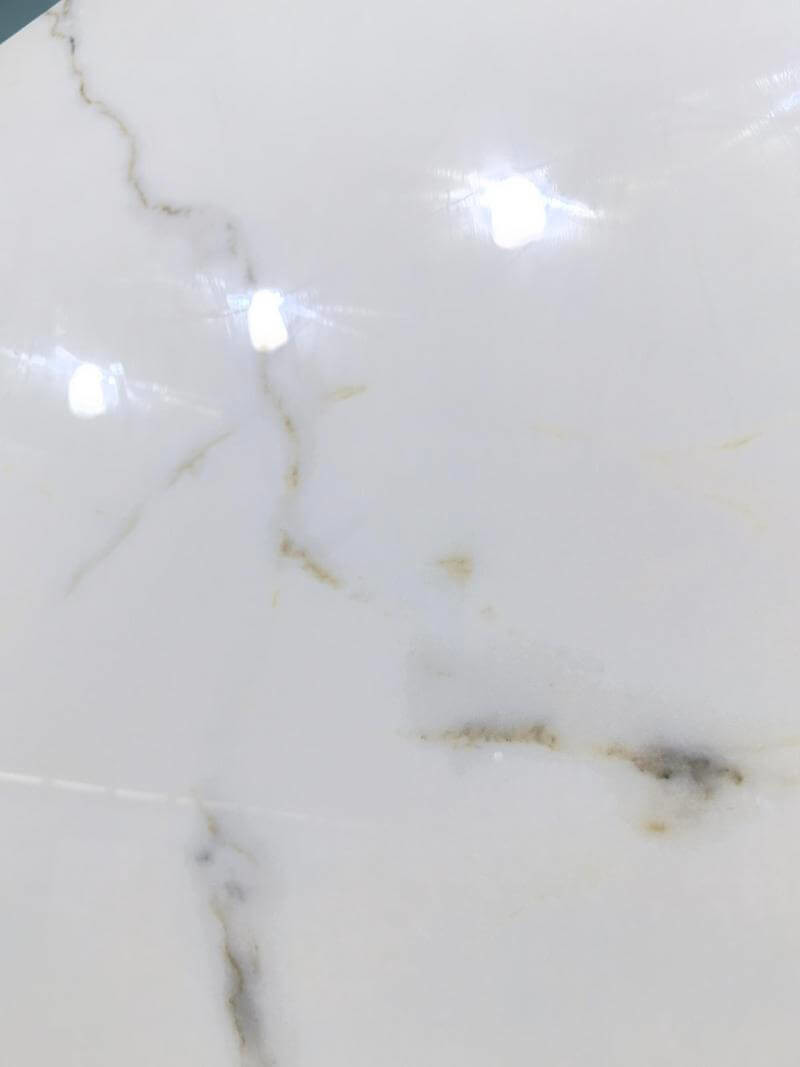 Stunning Interior Wall Glazed Polished Porcelain Tile For Living Room And Carrara 1200x1800x9mm No Fade Indoor Floor Tiles Decoration