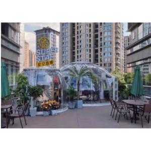 5m PC Bubble Geodesic Dome Glamping Tent Fully Transparent Color