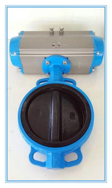 good quality AT series of rack and pinion quarter-turn pneumatic actuators