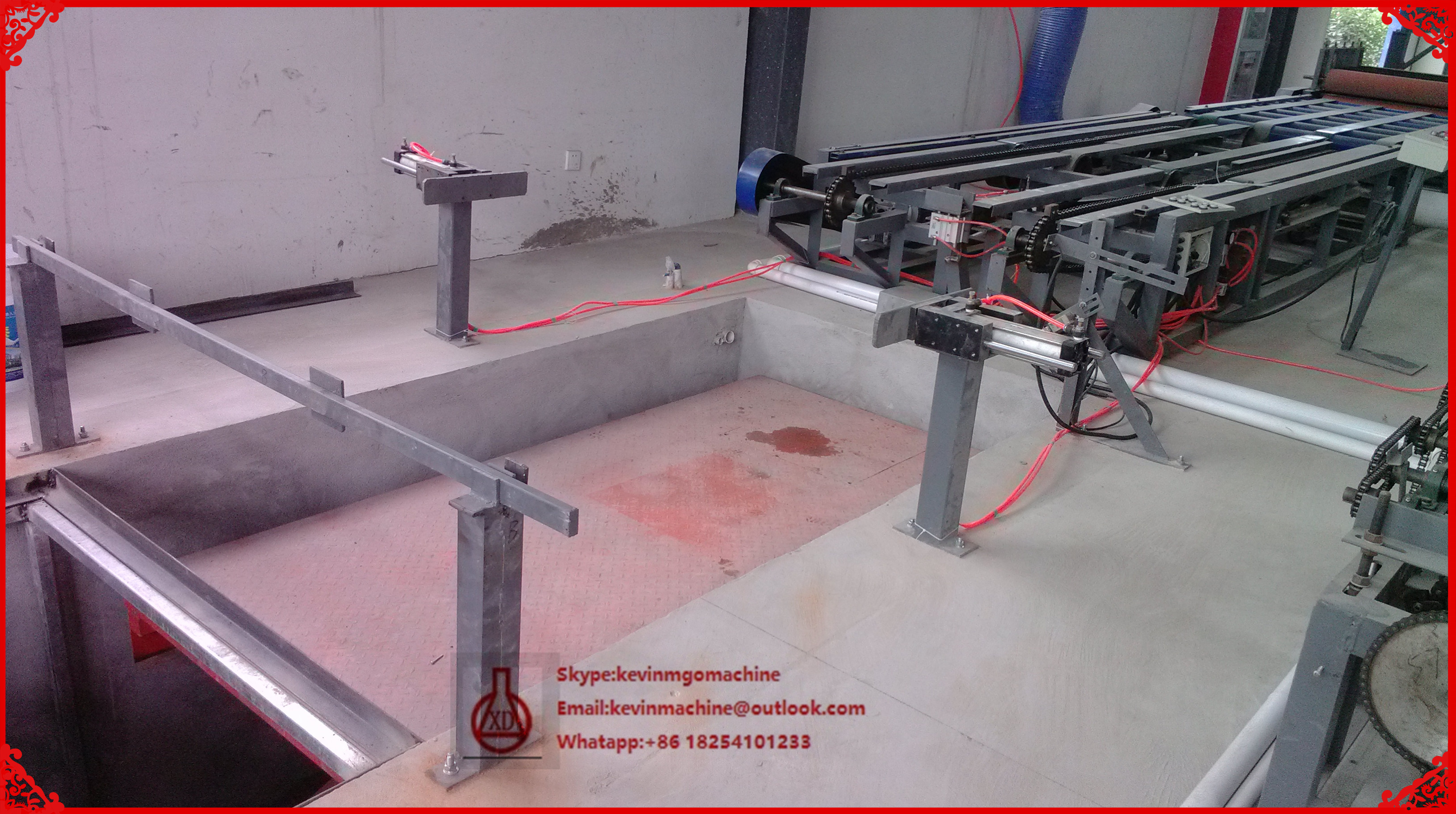 Fiber Cement Board Sheet Forming Machine for House Building / Partition Board
