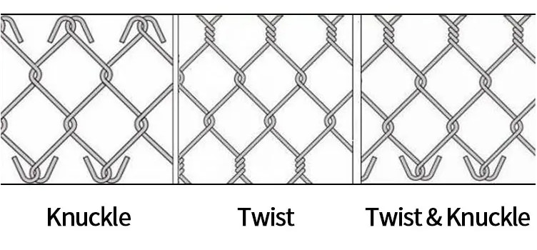 5.0MM Metal Wire Mesh Fencing Durable Chain Link Farm Fence