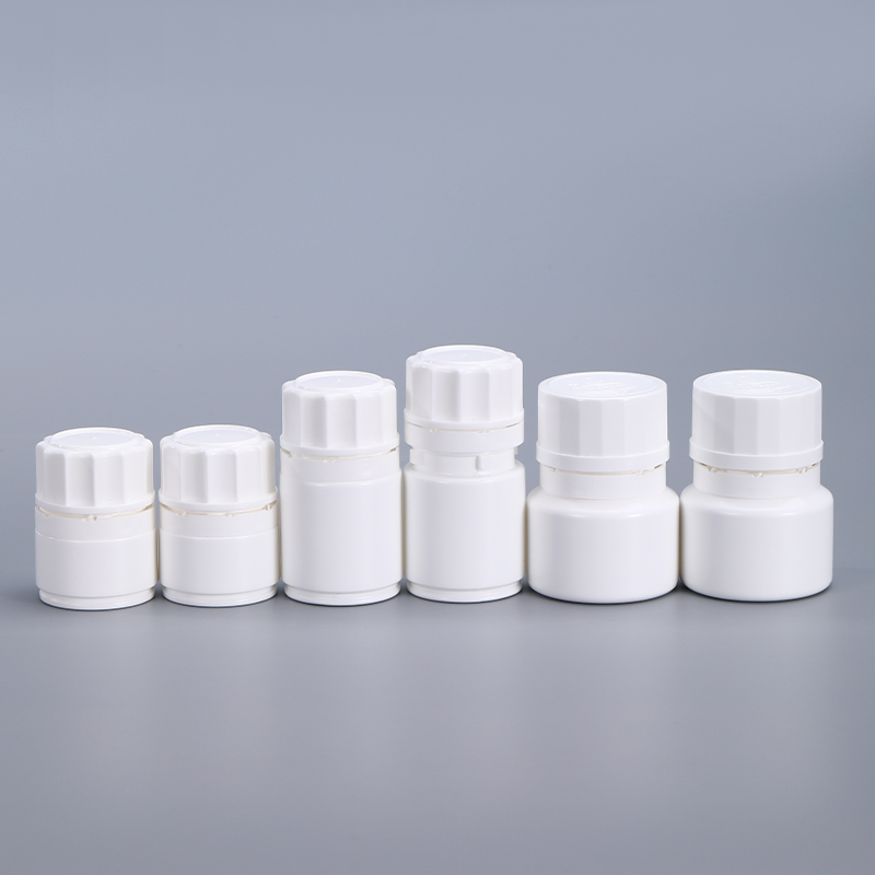 30ml HDPE Pill Vitamin Reagent Bottles With Childproof Cap and Desiccant for Sealing Type