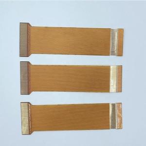 Flat Polyimide FPCB Cable , FPC Flex Cable 1 - 6 Layers For Smart Robot