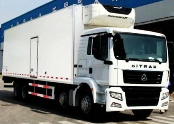 30 Ton Freezer Box Refrigerated Delivery Truck For Transporting Vegetables /