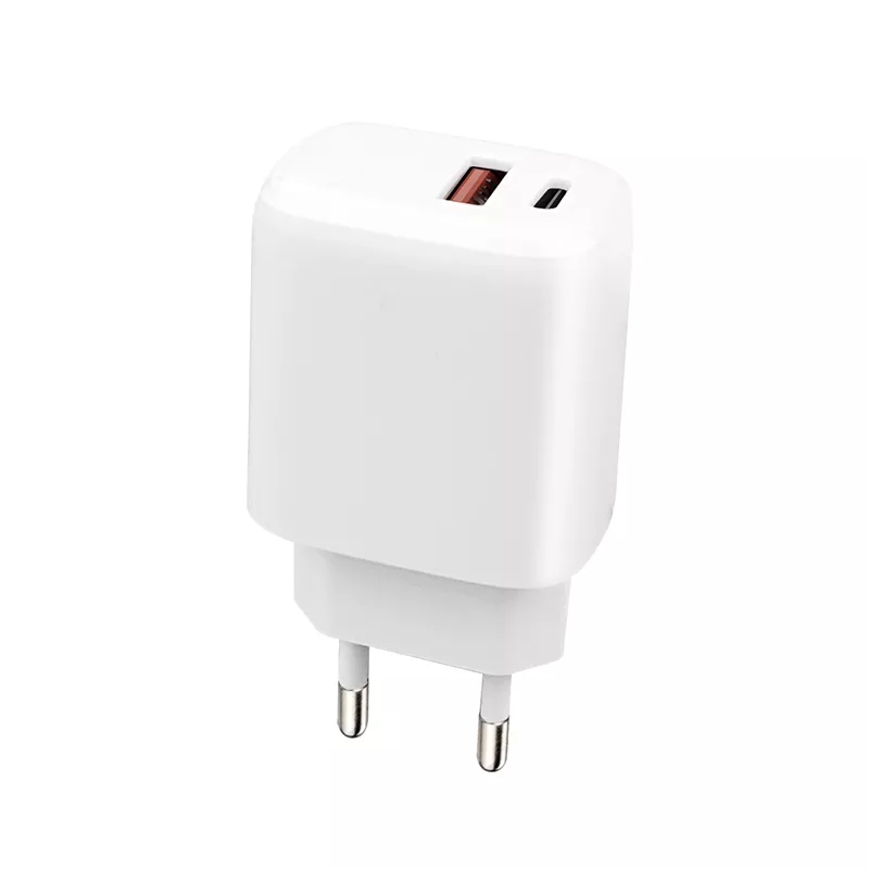 EU Plug 30W A C Charger PD Adapter for Fast Charging Laptops/Projectors
