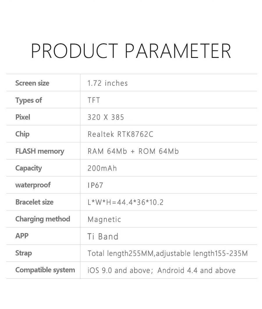 1.72inch IPS IP67 Fully Waterproof Smartwatch Multiple Sports Modes
