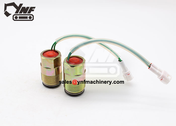 Solenoid Valve Parts Safety Lock Solenoid Valve For Kato HD800-7