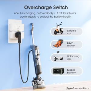 Tuya Smart Socket with Power Monitoring, WiFi and RF433 Plug, Type C Outlet, App