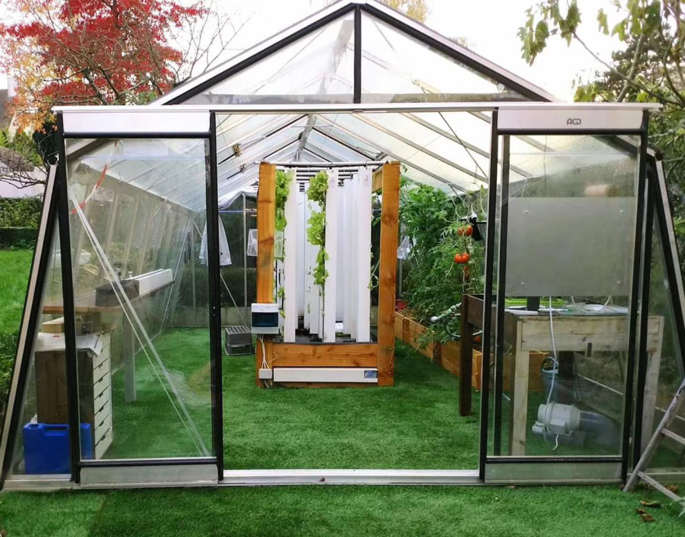 Commercial Hydroponics Nft Strawberry And Flower Vertical Growing System Zipgrow Tower