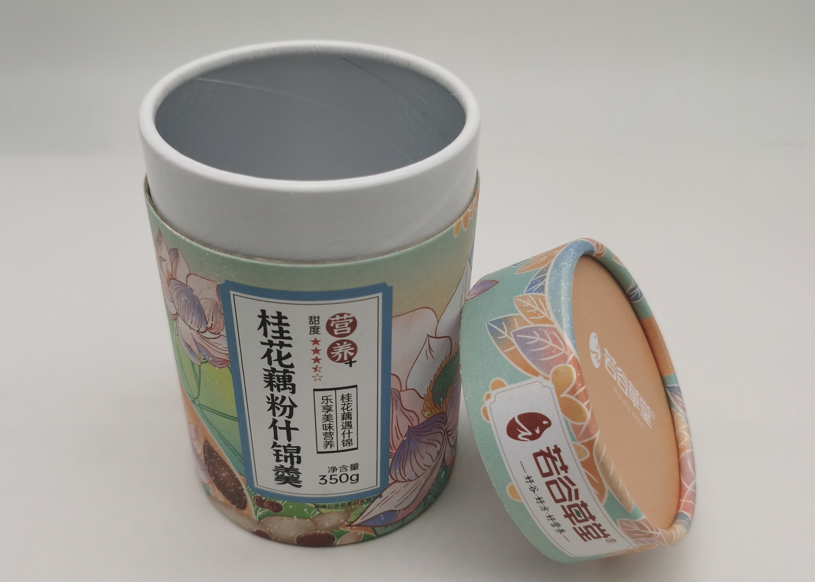 OEM Food Grade Coffee Paper Tube Tea Packaging Cylinder Box Recycled