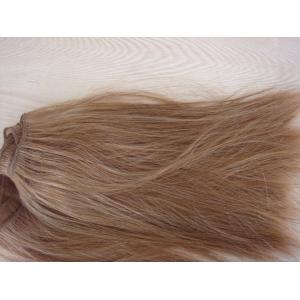 16 Inch Weft Hair Extensions Bundle And Closure Reusable Usage