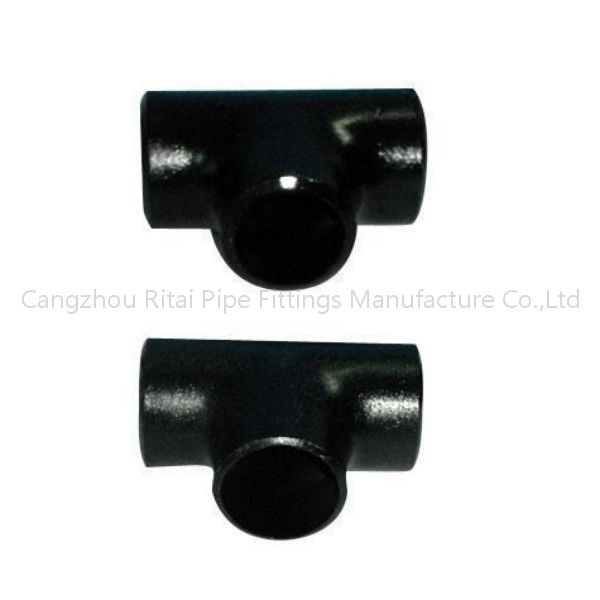 SS400 Straight Pipe Fitting Tee ASTM A234 WPB Carbon Steel MS Equal EN10253