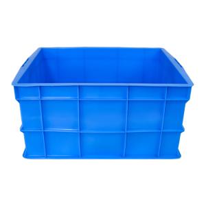 Logistic Storage Solution Stackable Plastic Turnover Box with Lids and ISO9001
