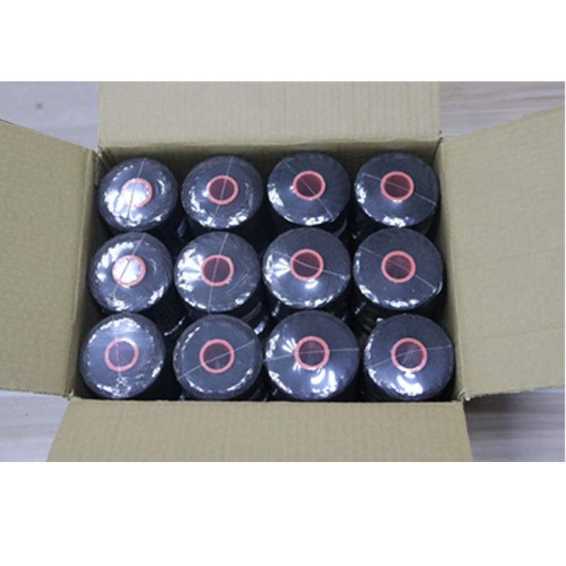 Dyed Texturized Pattern 1000m 150D Waxed Thread for Leather Sewing Black Book Binding