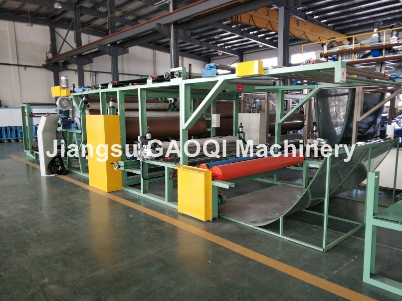 Solventless Fleece Lined Jeans Laminating Machine Voltage 380V / 220V/ Customized