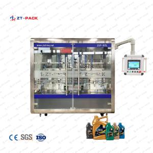  0.6mpa Lubricant Oil Packing Machine Sus304 500ml Engine Oil Filling Manufactures
