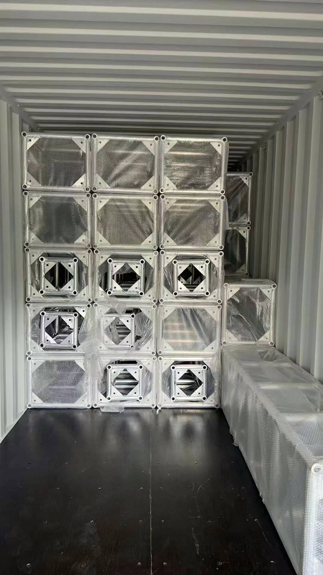 Portable 300x300mm Line Array Truss Lift Tower For Speaker Display