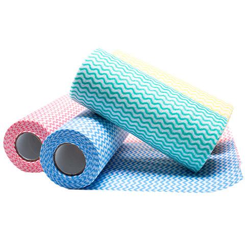 100% Polyester Lace Fabric Home Textile Width 58/60" Non Woven Fabric Roll Make