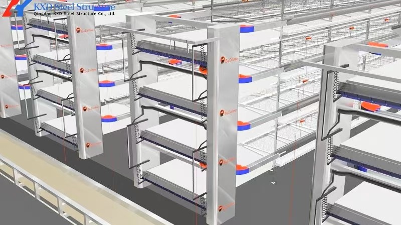 Steel Structure Plant Warehouse Poultry House Commercial Building Steel Structure