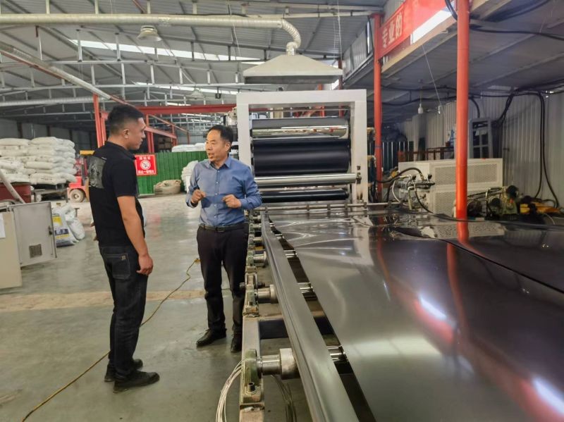 PE Plastic Sheet Production Line Polyethylene Sheet Extruder System