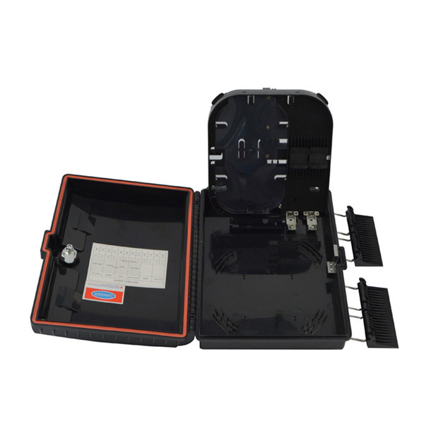 Black Waterproof CTO Box , 16 Port OTB Optical Termination Box For Ftth Network