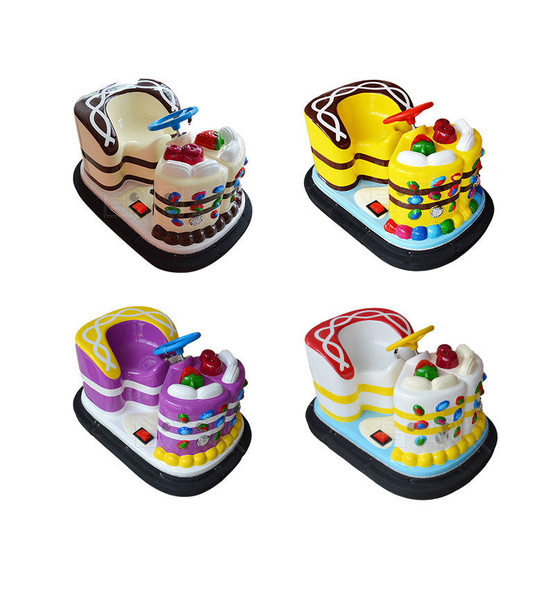 3km/h Kids Bumper Car Cake Electric Coin Operated 1 Player